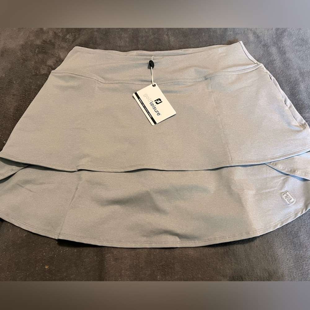 Gray Athletic Footjoy Skort New with Tags